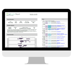 epihunter Pro portal for the physician