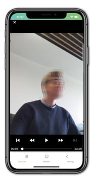 Seizure video screenshot